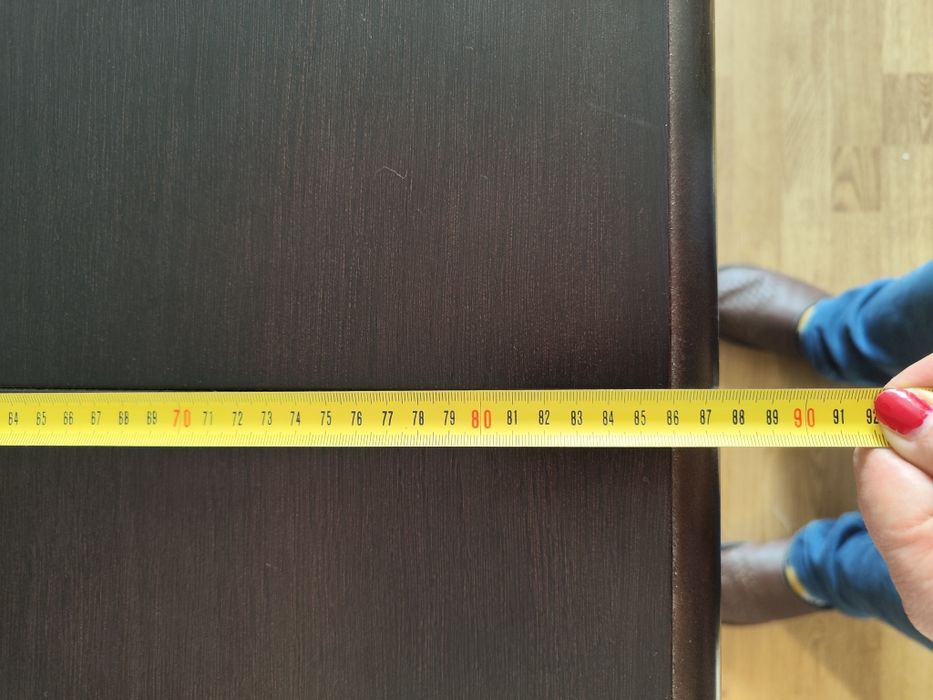 Stół rozkładany 88x157 przed rozłożeniem