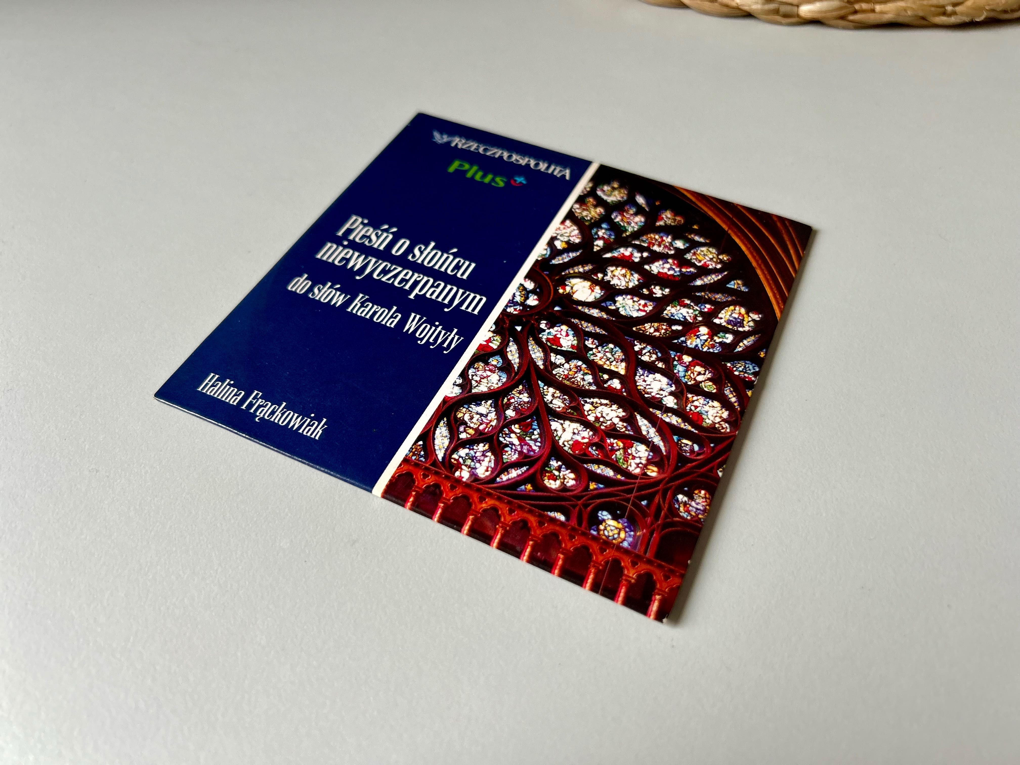 Halina Frąckowiak „Pieśń o słońcu niewyczerpanym” do słów Wojtyły CD