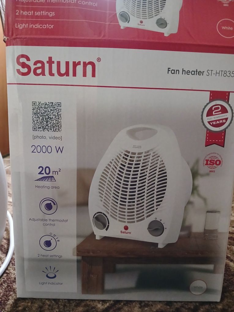 Тепловентилятор Saturn, на гарантії