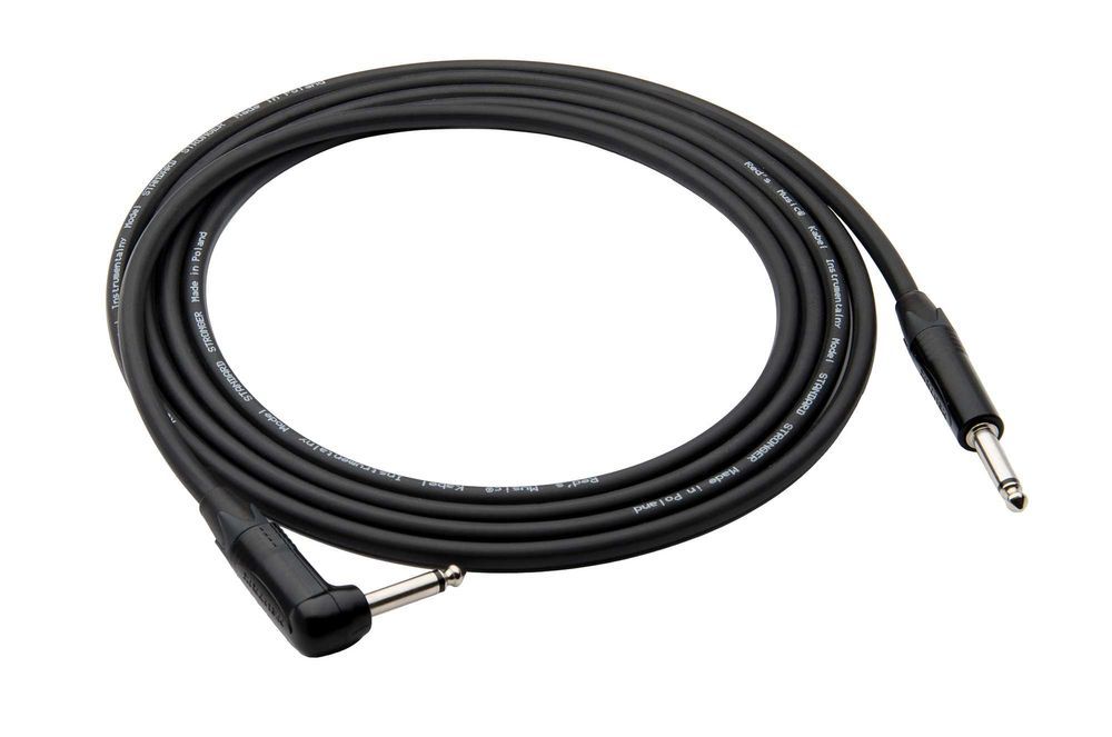 Red's Music Stronger Gitarowy Kabel Jack Prosty Jack Kąt. Neutrik 3m
