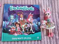 Livro + personagens Enchantimals