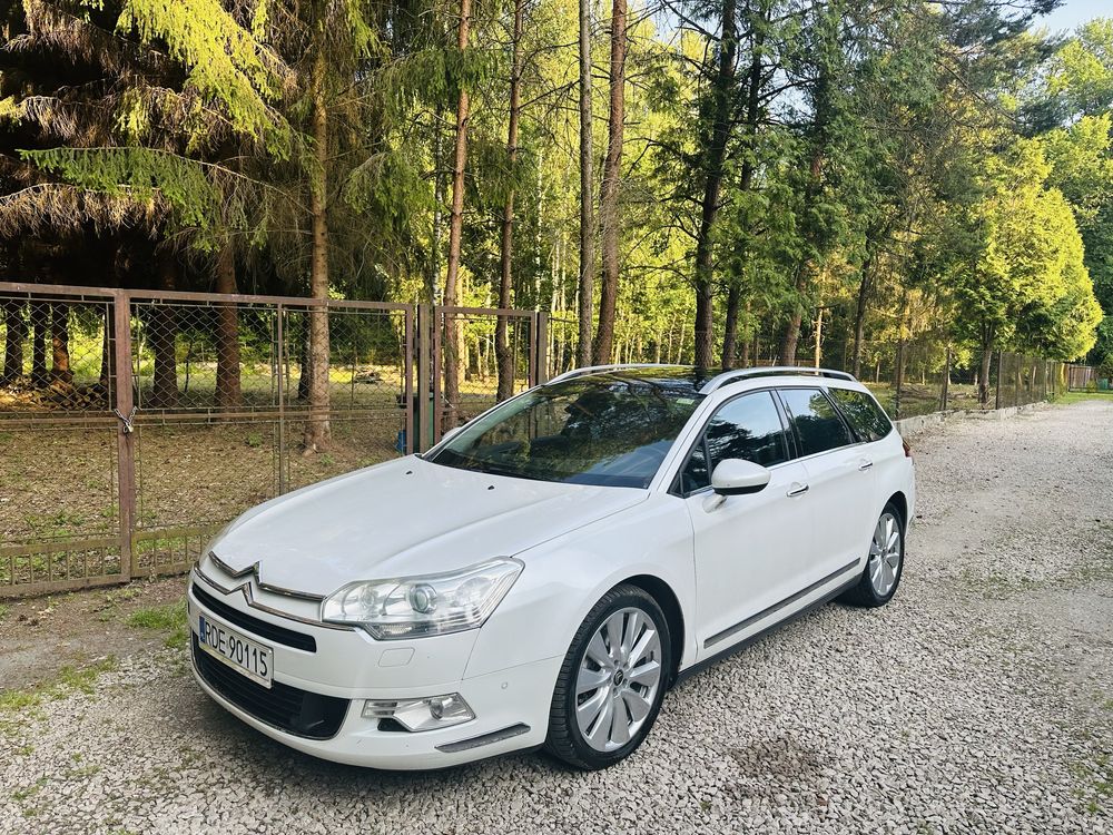 Citroen C5 3.0 V6 panorama bialy
