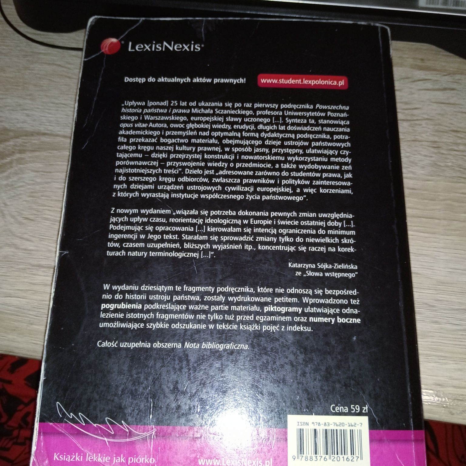Powszechna historia państwa i prawa. Michał Szczaniecki