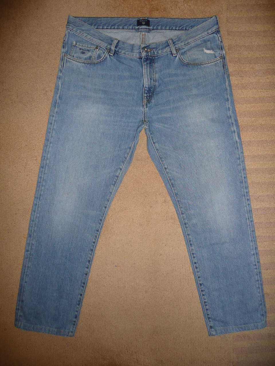 Spodnie dżinsy GANT W36/L30=49,5/101cm jeansy