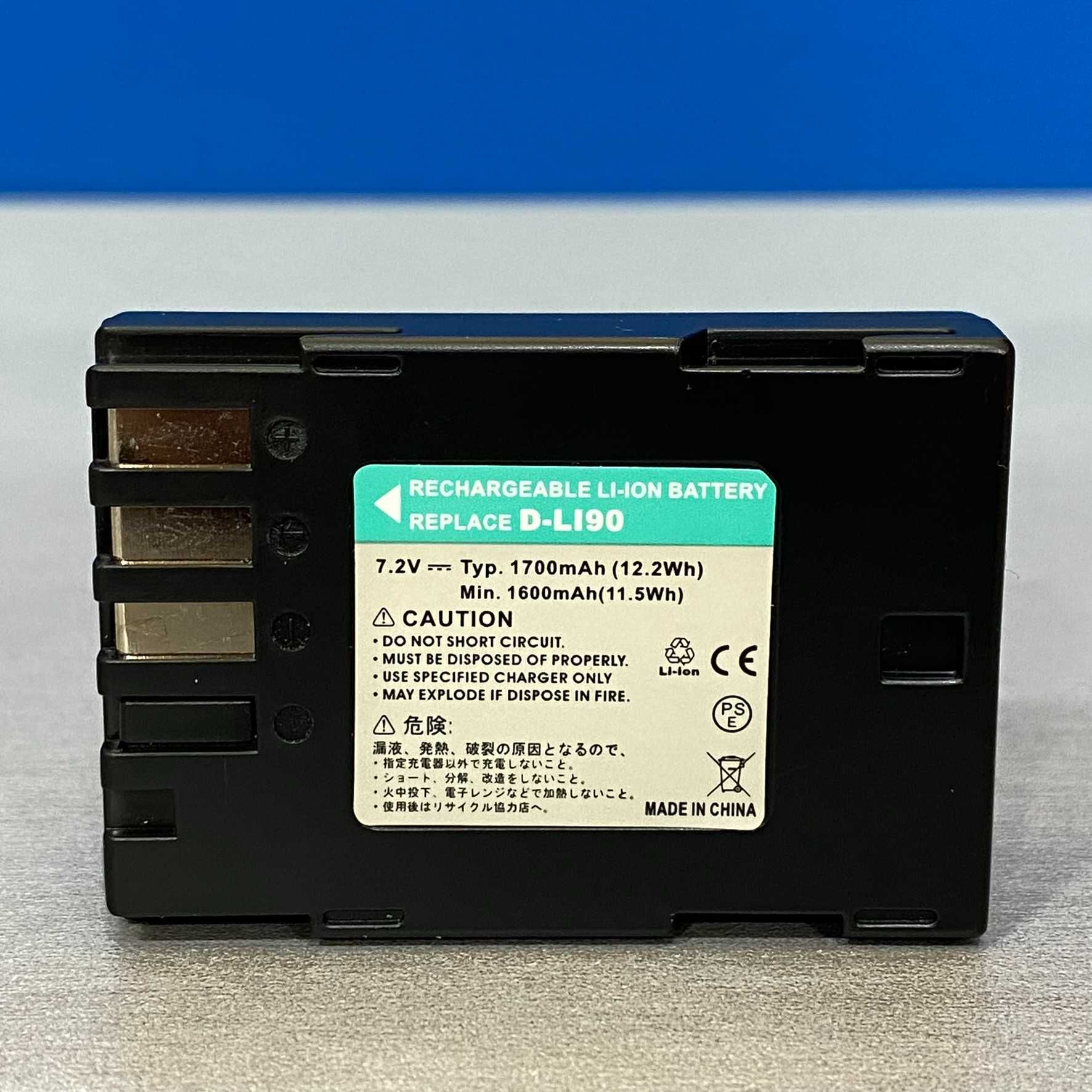 Bateria 2-Power D-LI90 - Pentax 645D/ K1/ K3/ K5/ K7