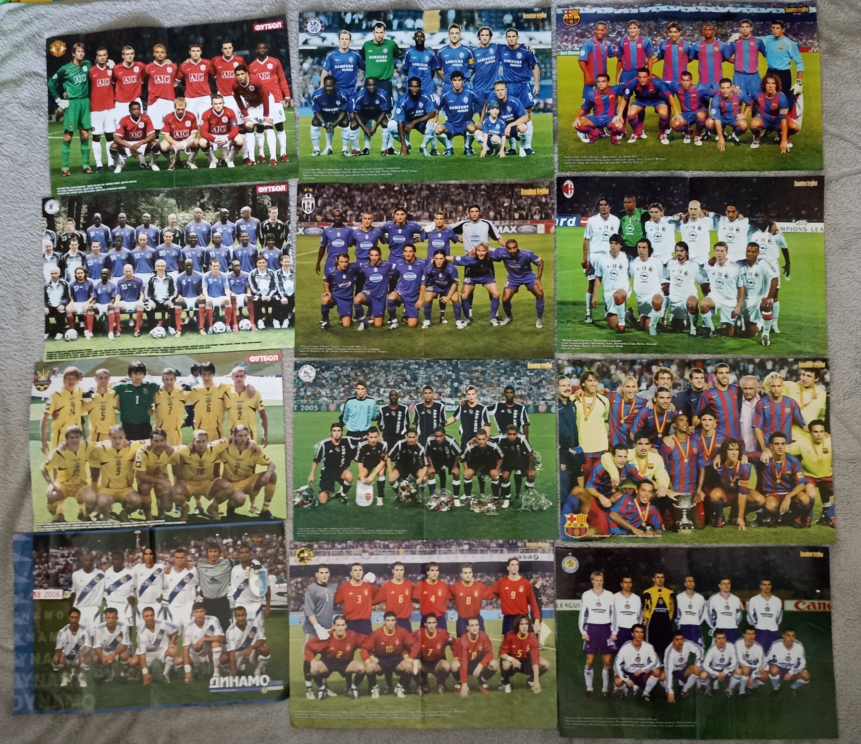 Постеры футболистов