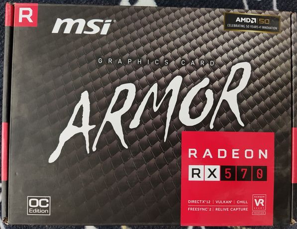Radeon RX570 8GB от MSI
