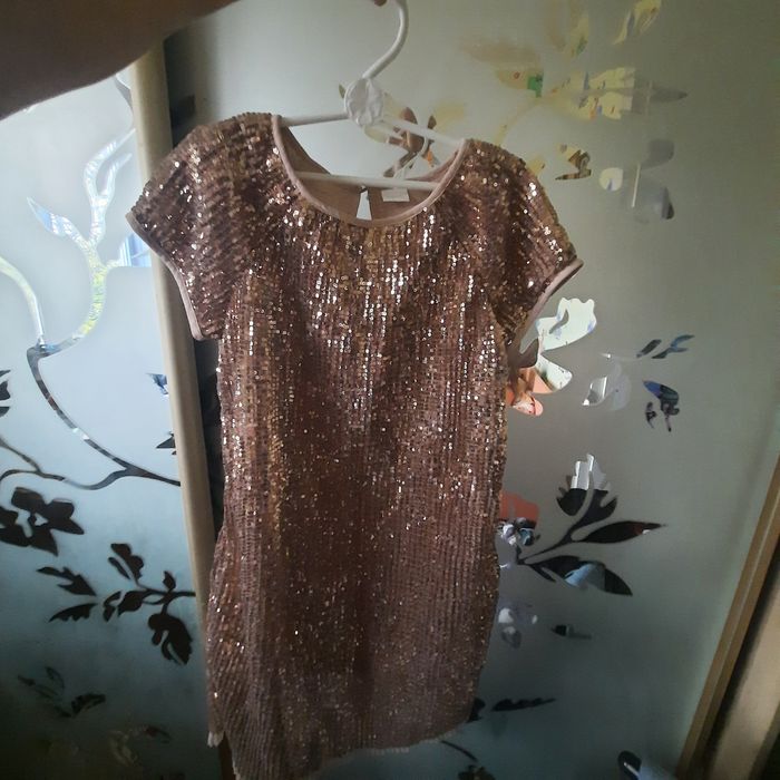 Сукня святкова в паєтках,плаття нарядне Next