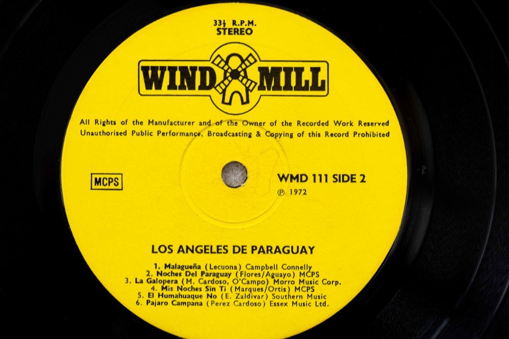 LP Disco de vinil, Los Angeles de Paraguay