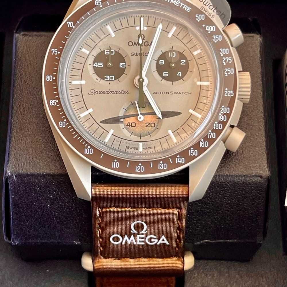 Omega x Swatch Saturn SO33T100 Tlenowa Gwarancja 5 Lat