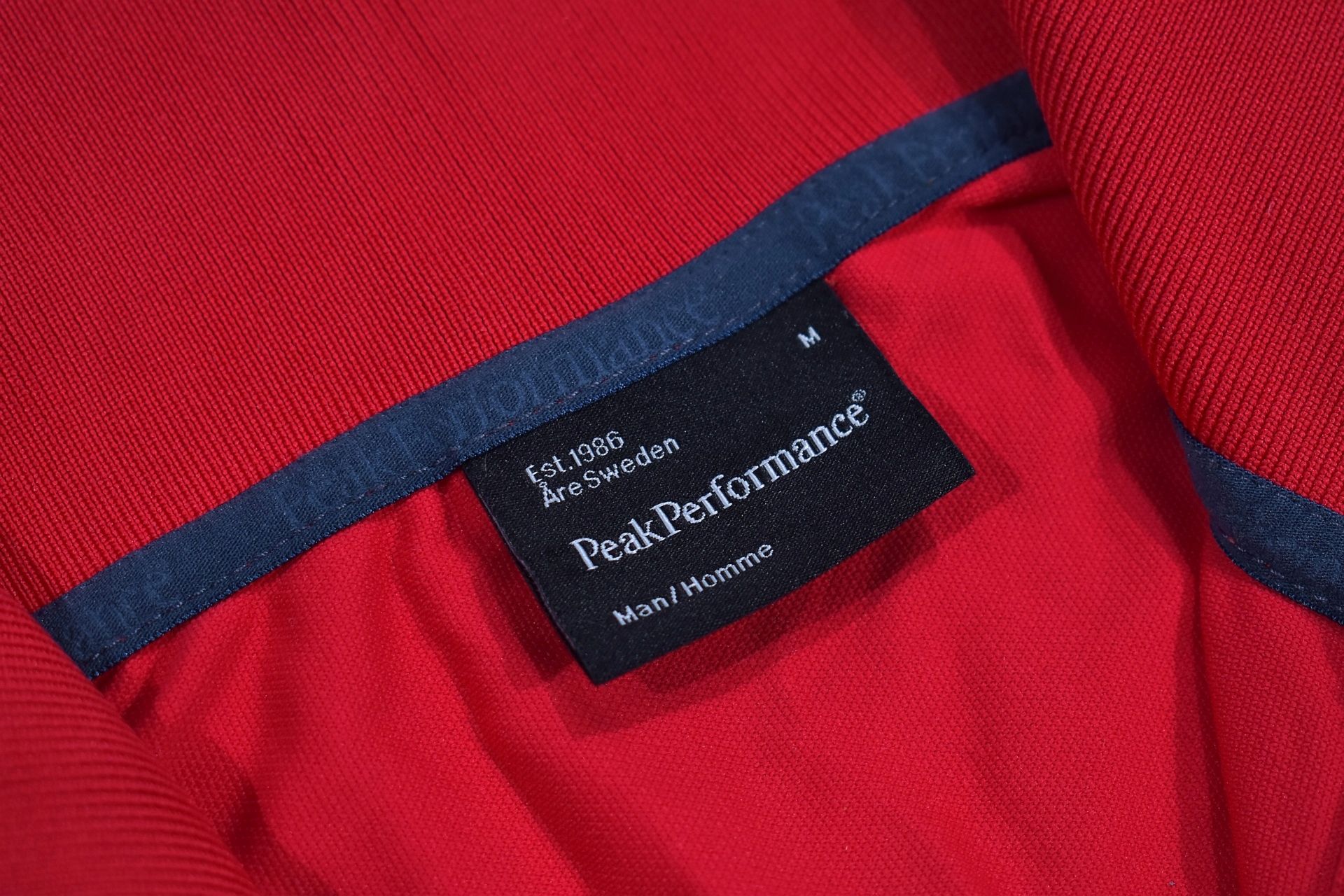 Peak Performance Logowana Koszulka Polo Stretch M