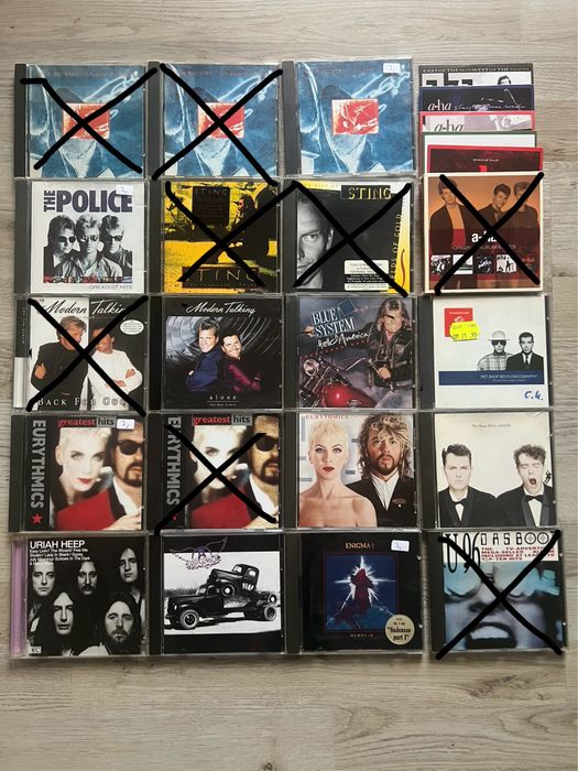 Фірмові музичні компакт CD диски
