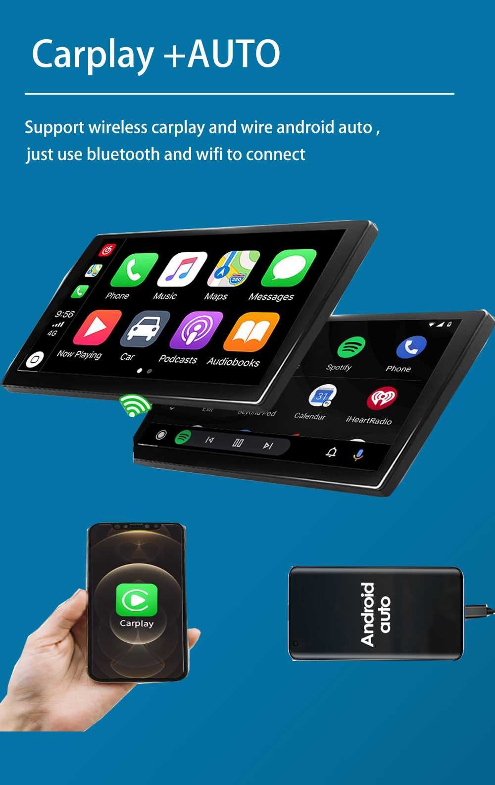 Radio DAB+ GPS WiFi Android CarPlay USB MP3 Mercedes ML W164 GL X164
