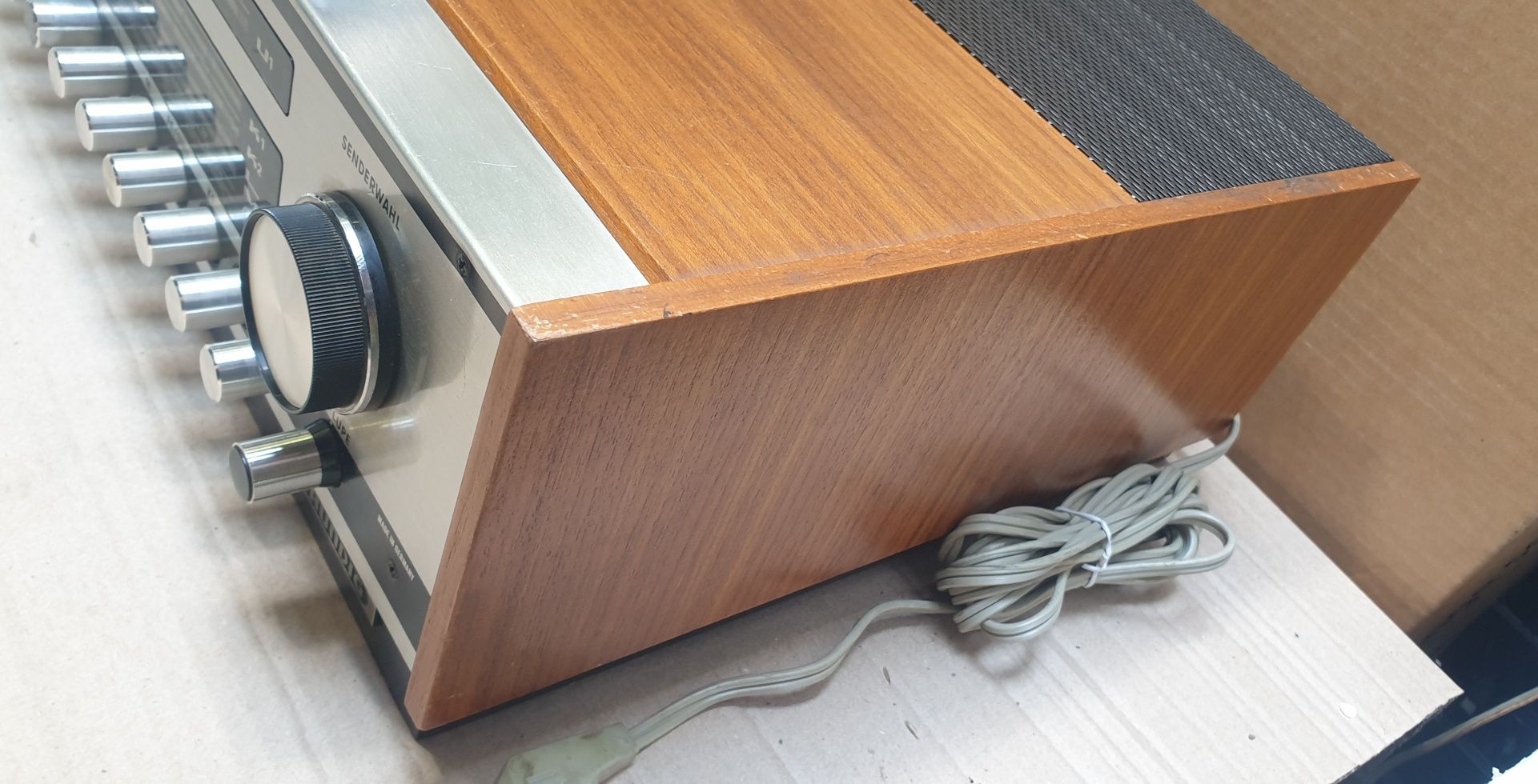 Grundig RTV600 вінтажний Stereo підсилювач з fm тюнером