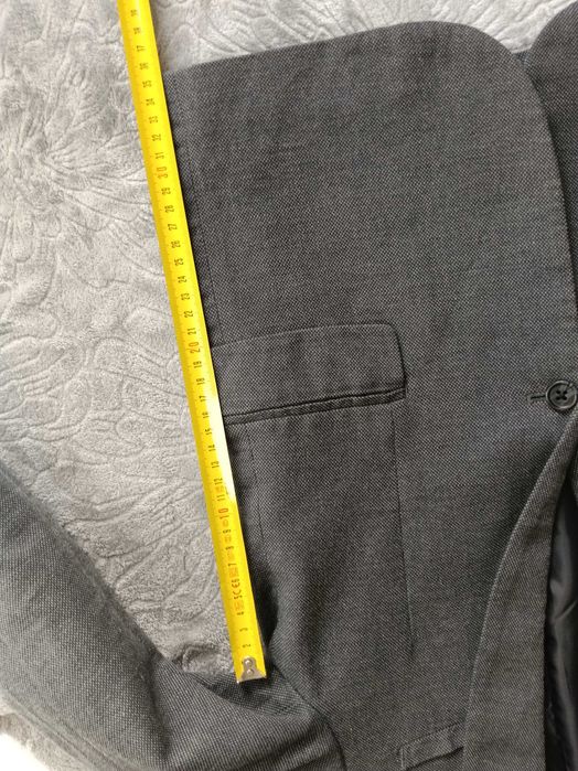 Grafitowa marynarka chłopięca H&M r.146