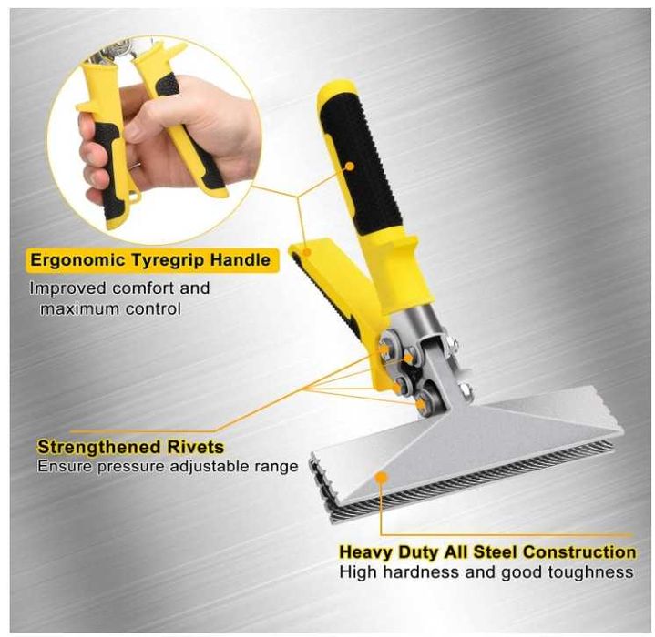 Szczypce do gięcia blachy 150mm Nutmanel