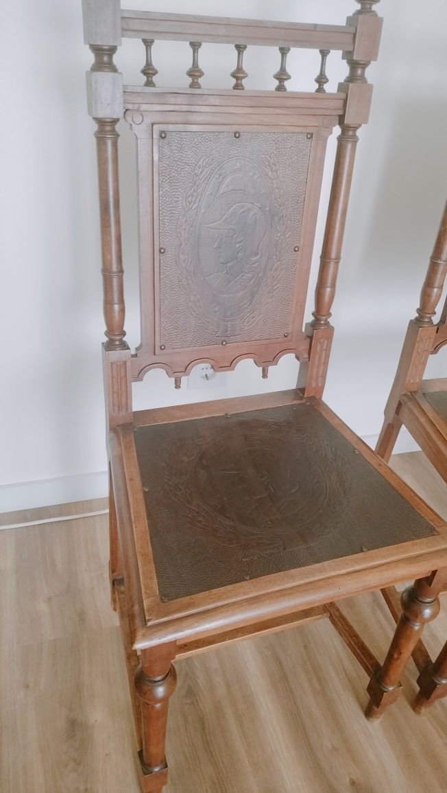 Cadeiras vintage - boa madeira