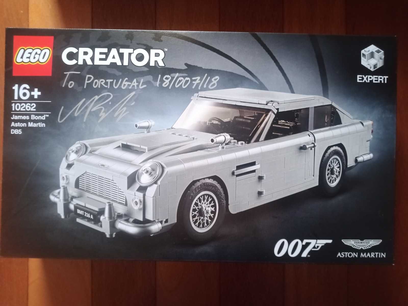 LEGO Creator 10262 Aston Martin ASSINADO/entrego Porto-Braga-Guimarães