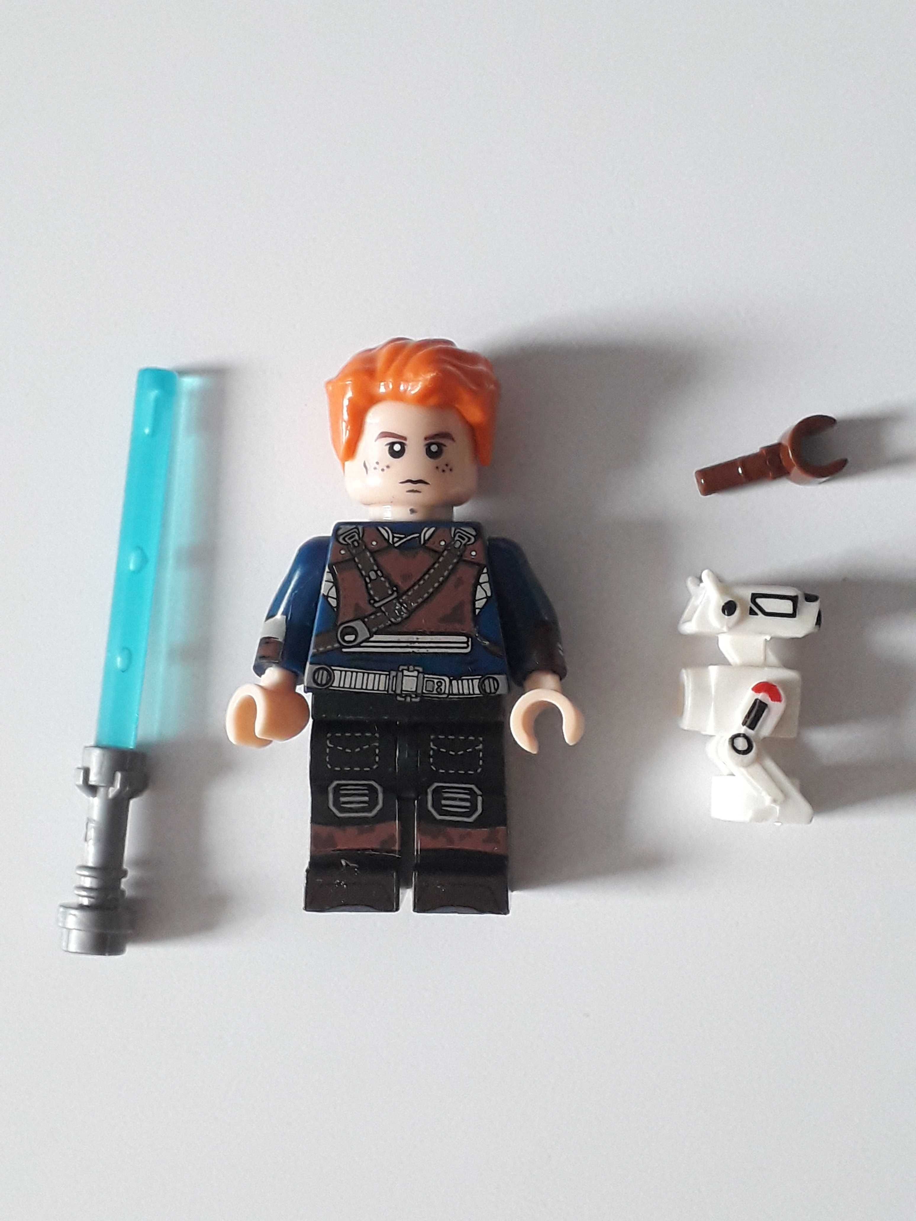 Figurka Star Wars Cal Kestis z mieczem + BD-72 komp. z Lego