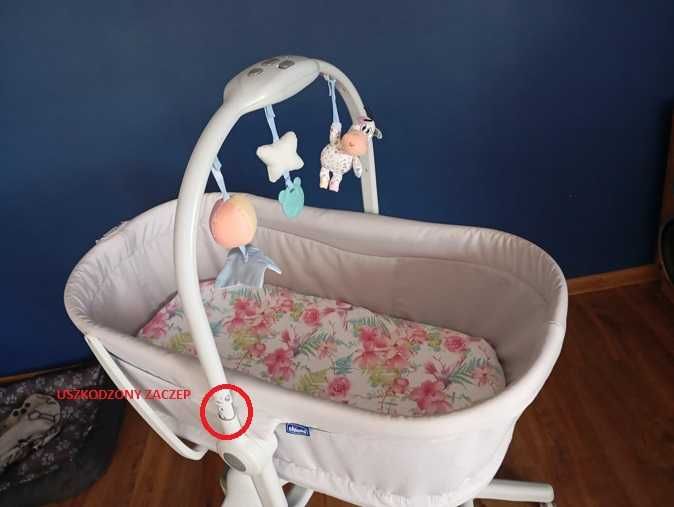 Chicco Baby Hug 4w1 łóżeczko, łóżeczko przenośne, leżaczek, krzesełko