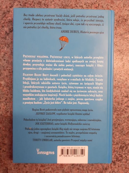 Regina Brett - Bóg nigdy nie mruga [Insygnis 2022] spis treści