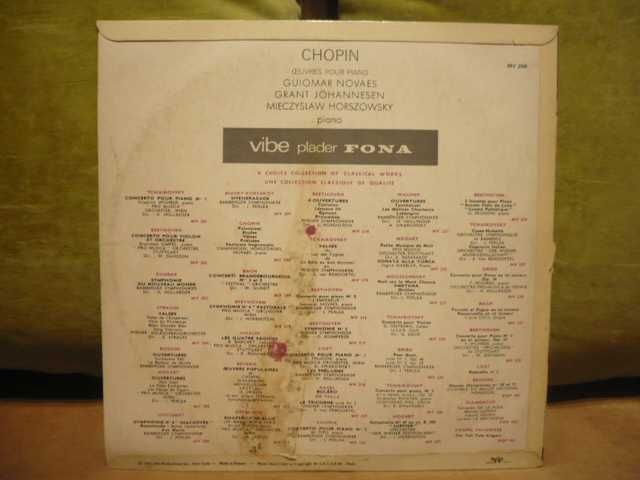 Kolekcja zadbanych winyli z muzyką F.Chopina.Super Cena. 25 x LP