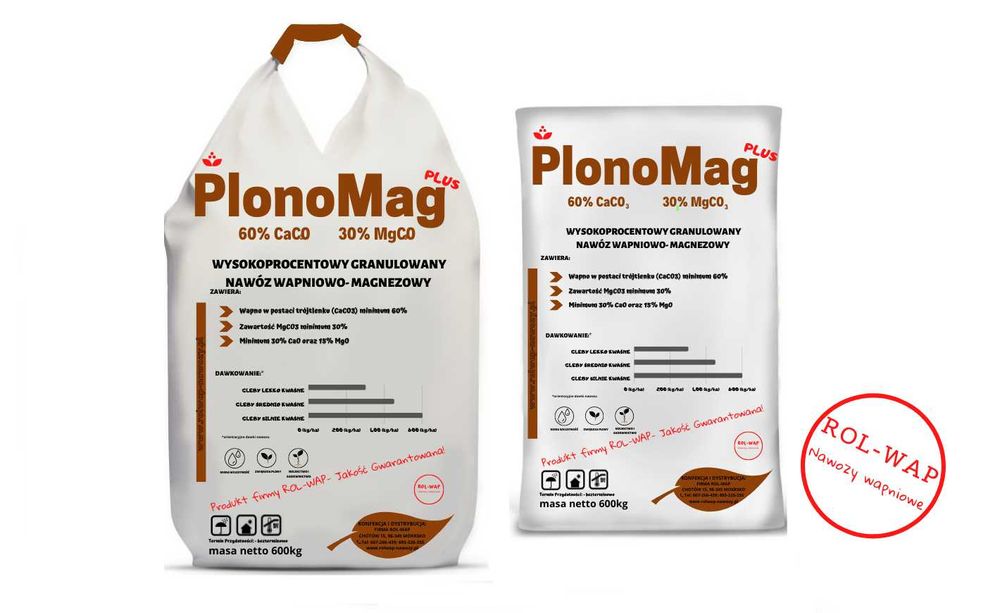 Kreda Nawozowa Granulowana Wapno Granulowane