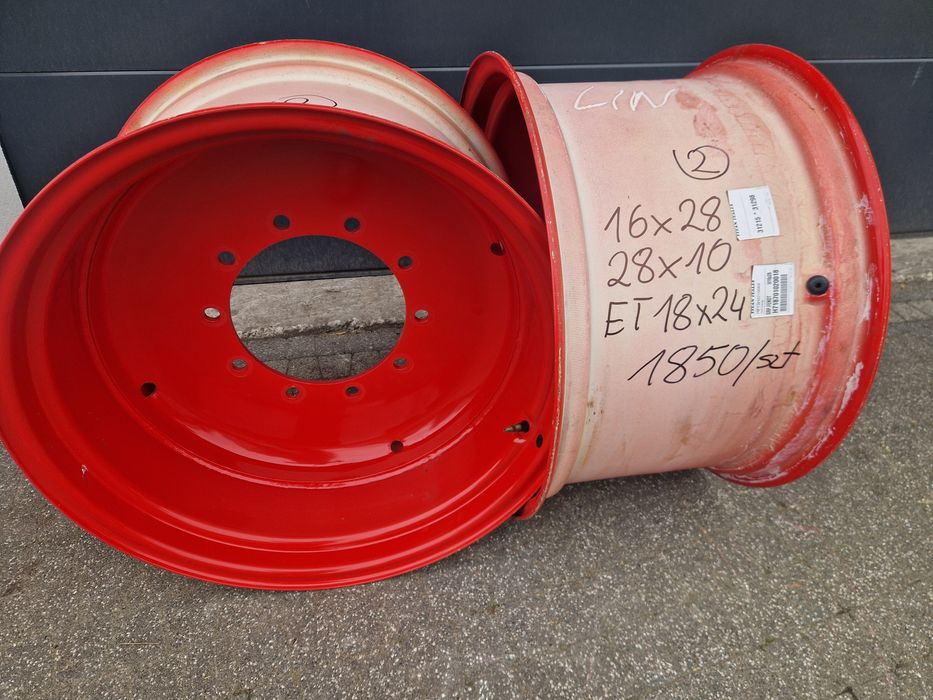 Felga 14x28 fendt 16x28 John deere 12x28  CASSE claas 18x28