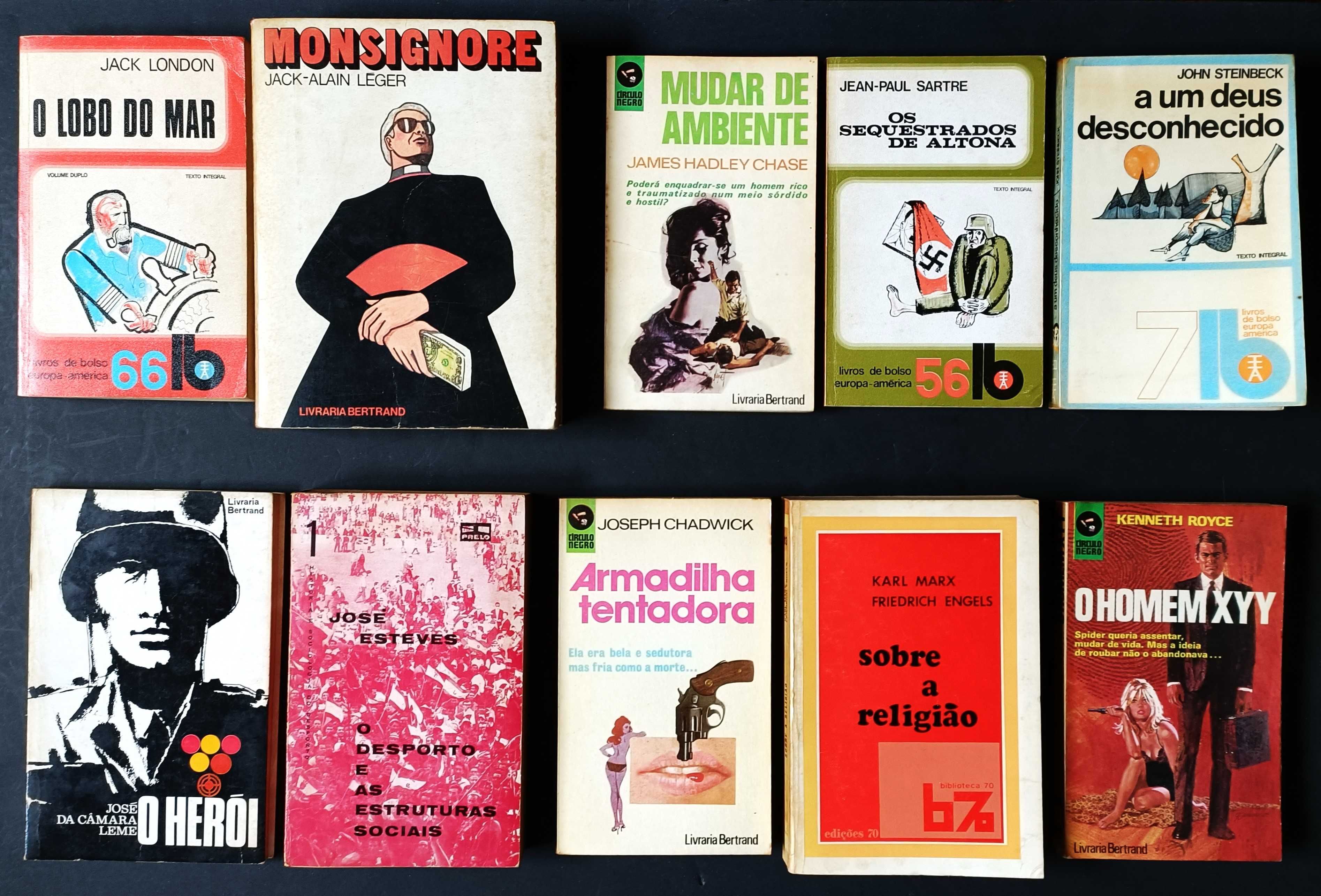 Lote de 51 livros de autores variados, por apenas 100€!