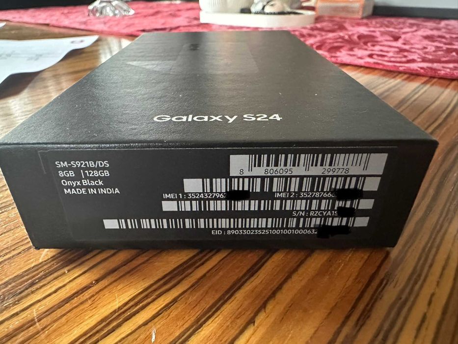Samsung S24, selado e com fatura