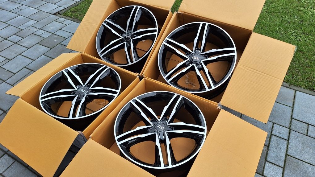 Nowe Alufelgi 5x112 R18 Audi A4 A6 C7 Q5 Skoda Superb Kodiaq Octavia V