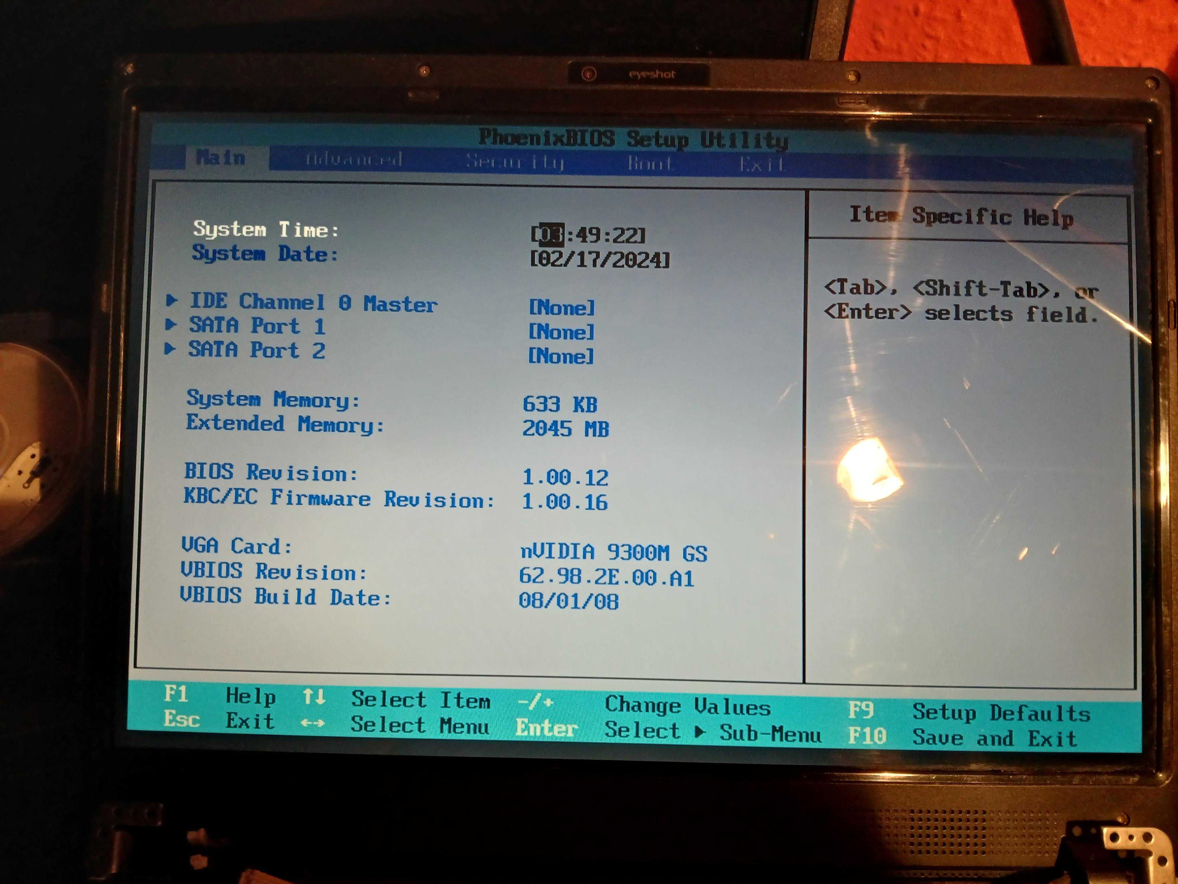 Laptop NTT Corrino M765SU / L617SU