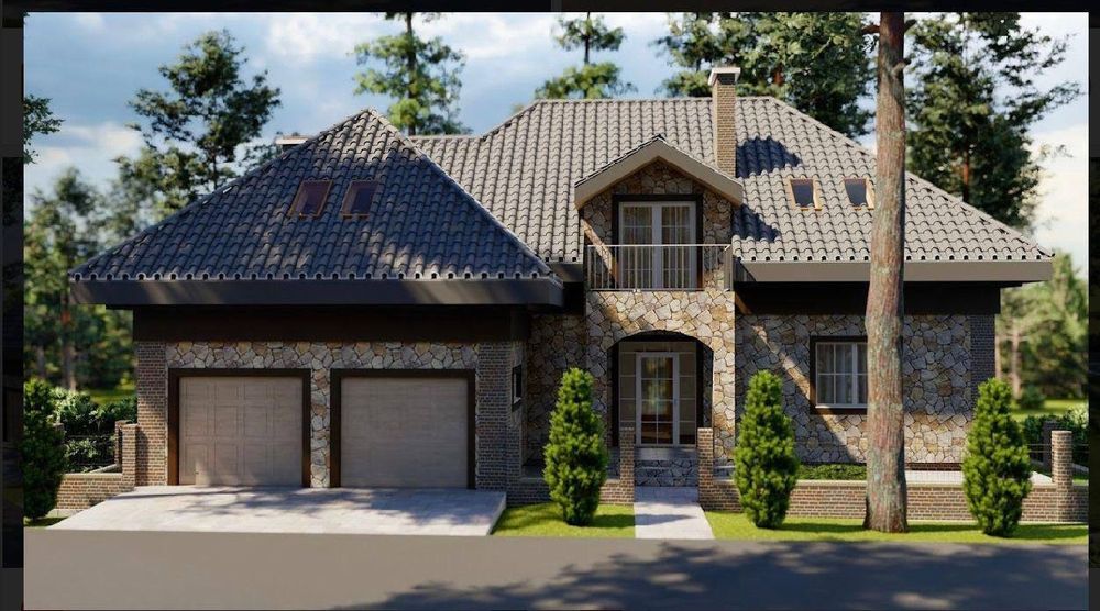 Київ 10км. Будинок в соснах, з ГАРАЖЕМ, 4 спальні.