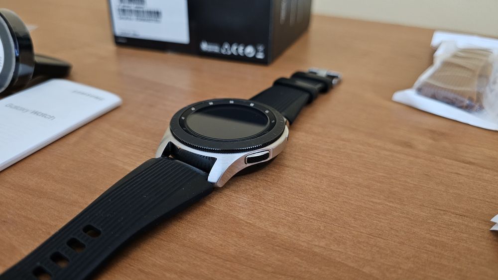 Zegarek Smartwatch Samsung Galaxy Watch 46mm SM R800 DF99 Idealny