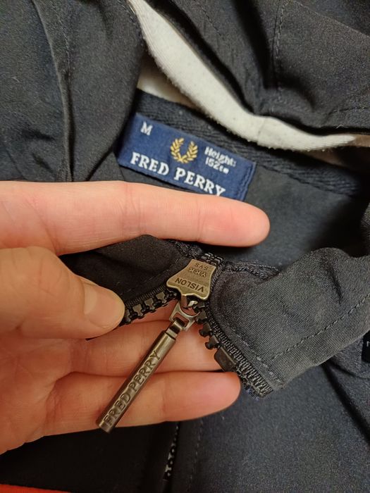 Вінтажна нейлонова зіпка 1/3 Fred Perry (Фред Пері)