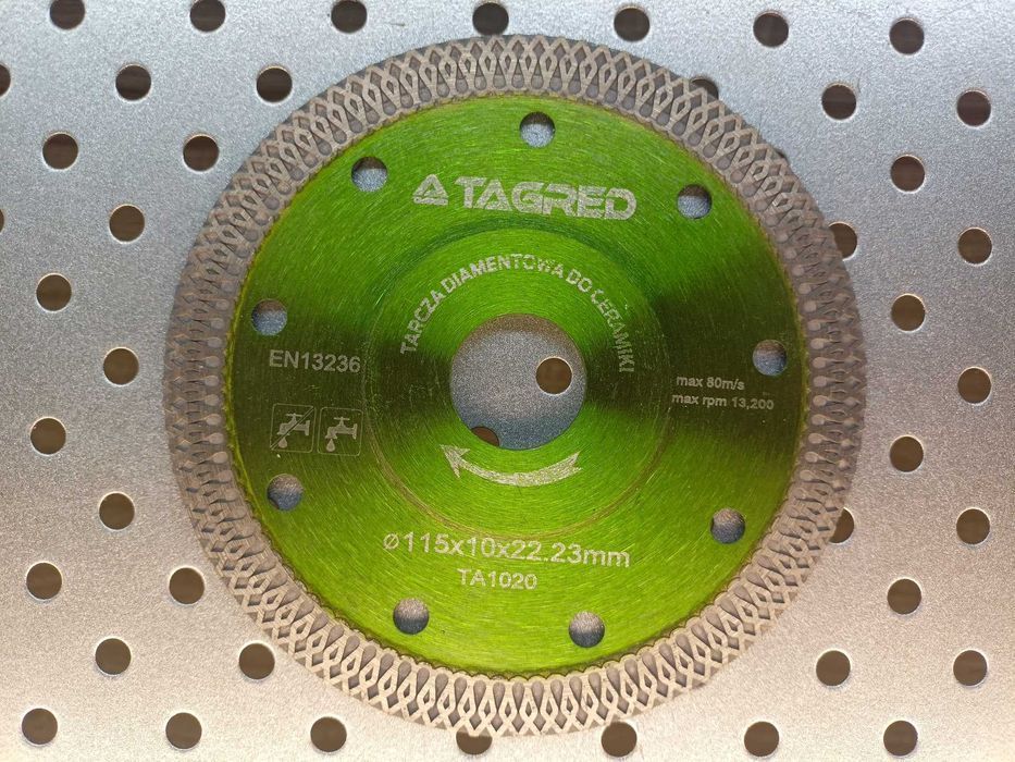 Tarcza diamentowa do płytek 125mm ceramiki kamienia gresu do kafli