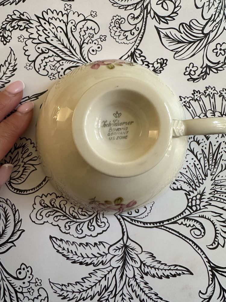 Komplet śniadaniowy porcelana Koh Scherzer Bavaria