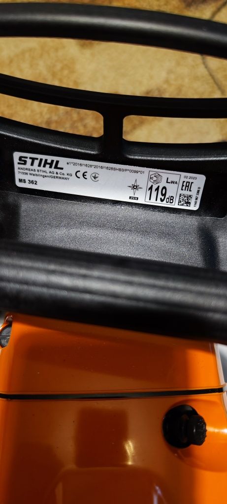 Pilarka Stihl MS 362 Nowa