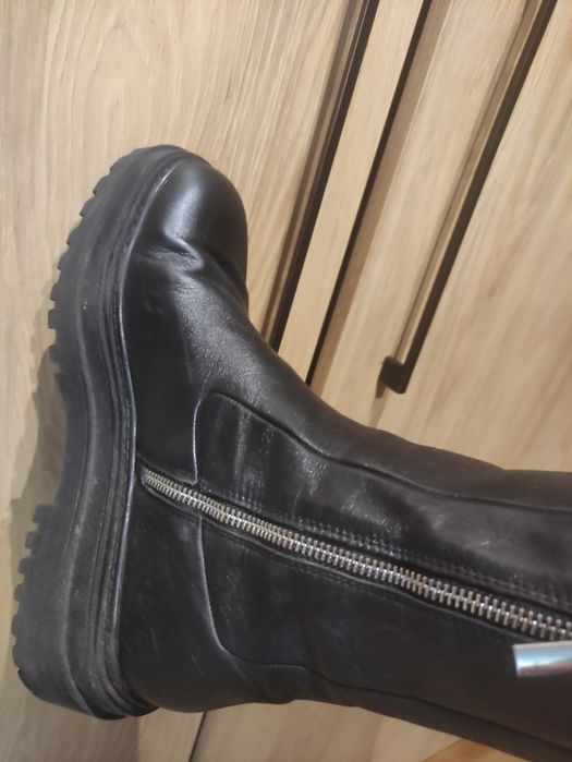 Kozaki damskie Zara, rozmiar 39, czarne