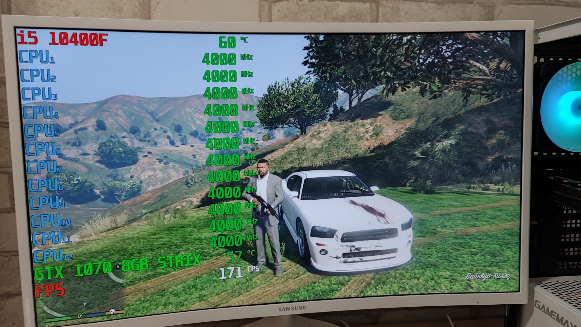 Игровой ПК i5 10400f GTX 1070 8GB STRIX CS2 GTA 5 WOT fortnite RUST