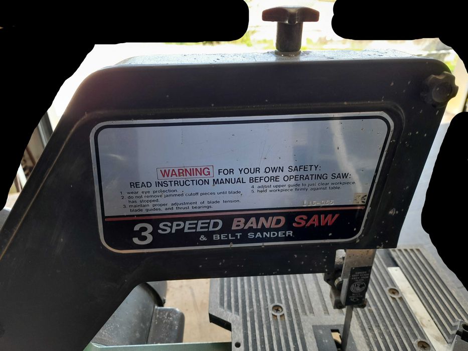 Serra de fita de bancada