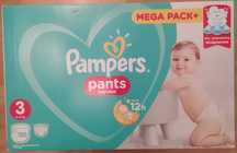 Pieluchomajtki Pampers rozmiar 3-karton
