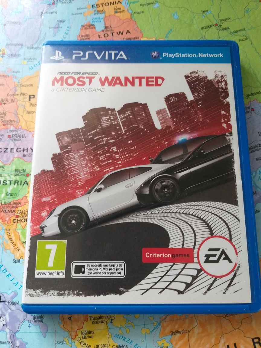 Gra Sony ps Vita  need for Speed most wanted