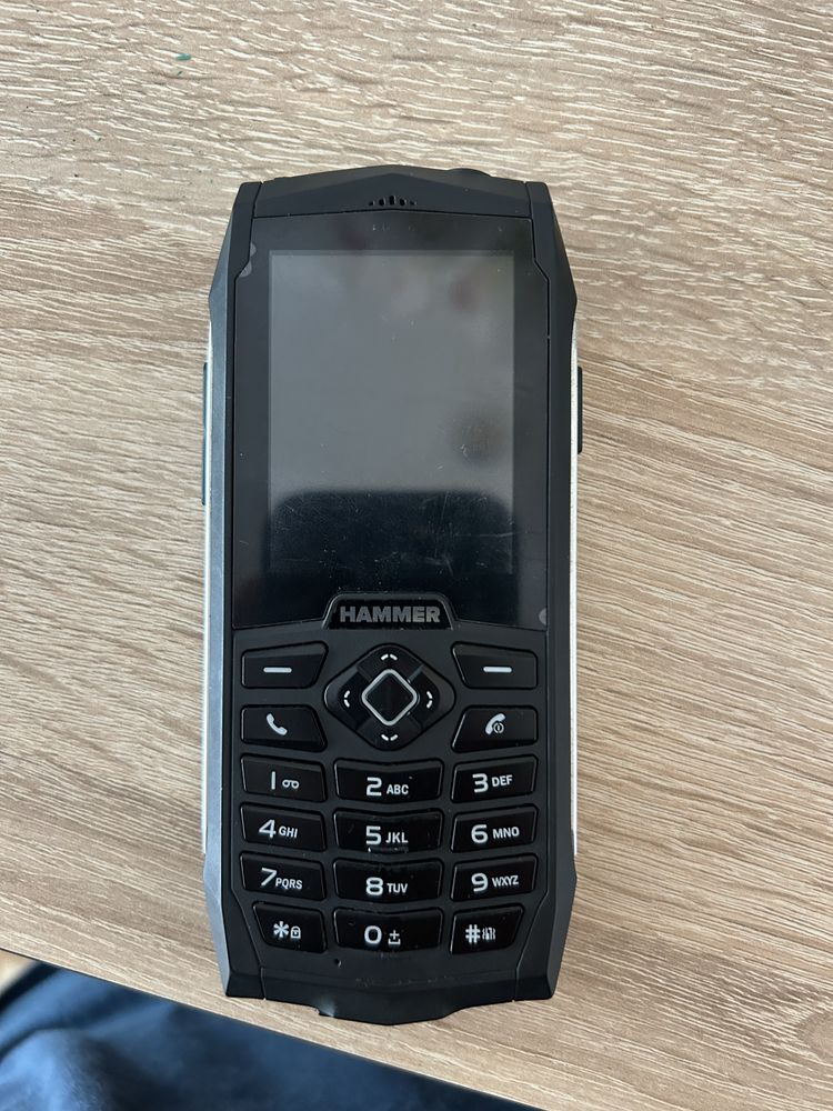 Telefon hammer w kolorze srebrnym