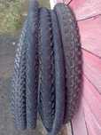 3 opony rowerowe 26 cali i 2 opony 28 cali