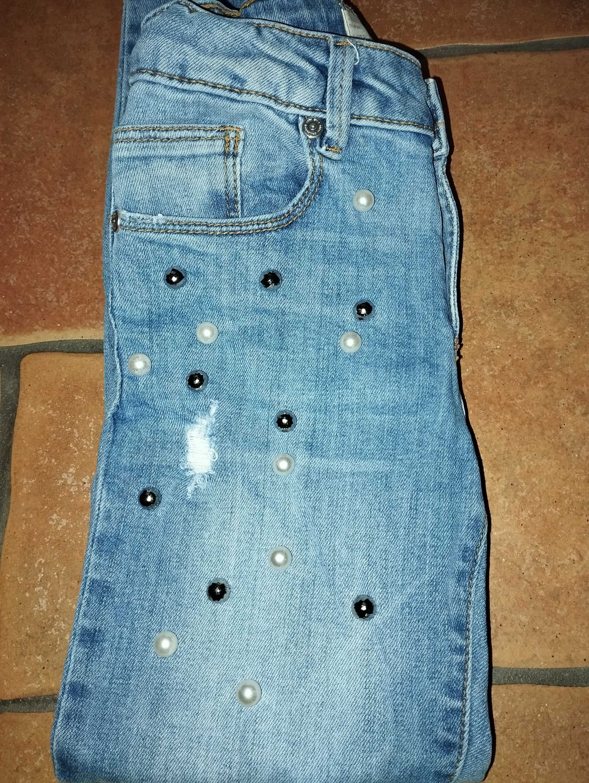 jeans menina Zara 8 anos