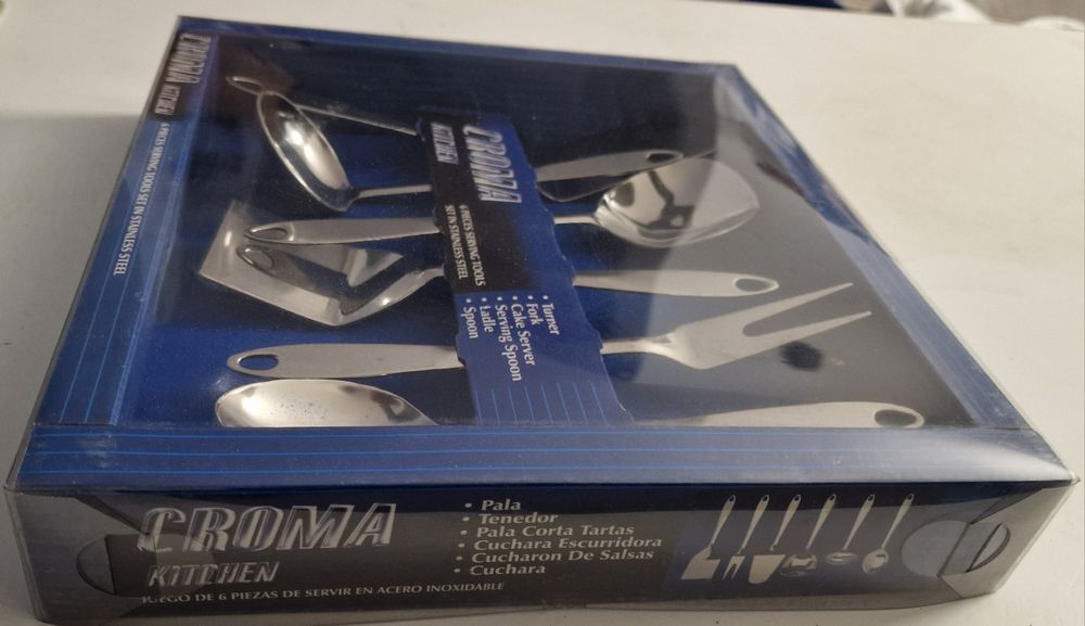 Conjunto utensílios de cozinha 6 peças Novo