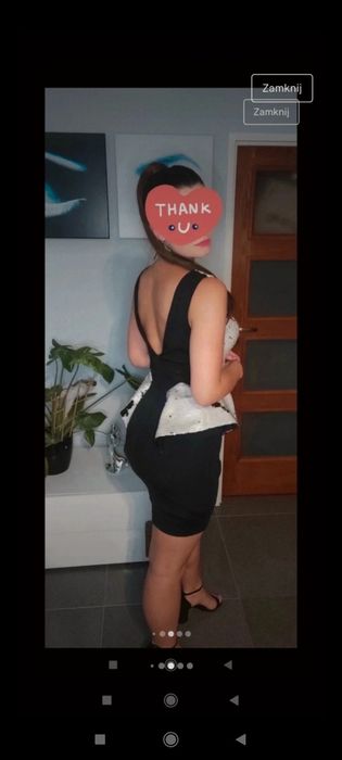 Śliczna sukienka na karnawał cekiny