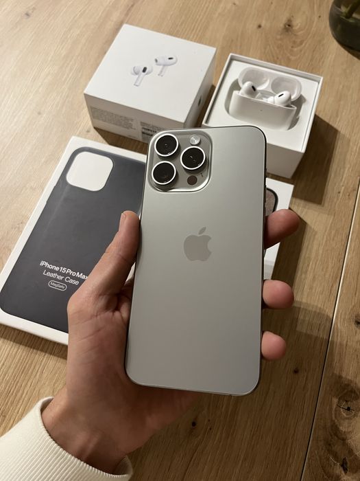 Iphone 15 pro max 512g AirPods Pro 2