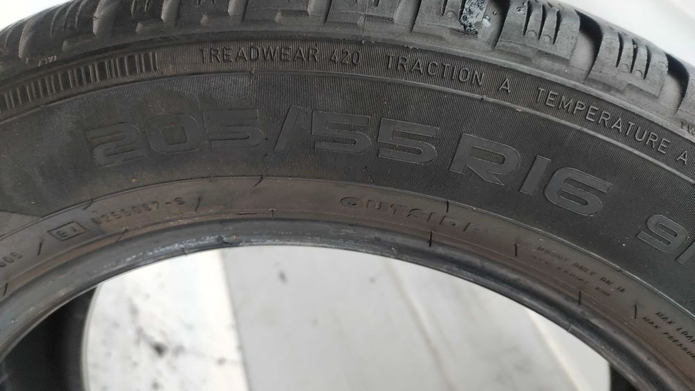 Opony Zimowe 205/55/16 Nokian 2szt 7mm